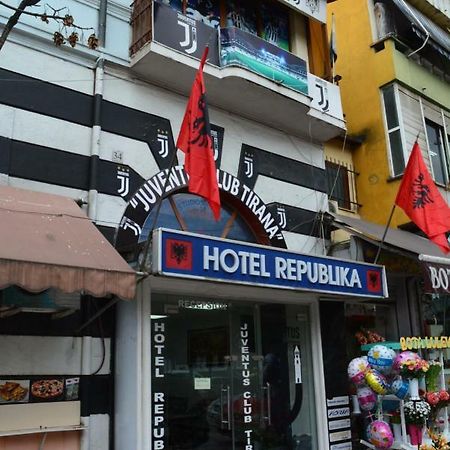 Hotel Republika Tirana Exterior foto
