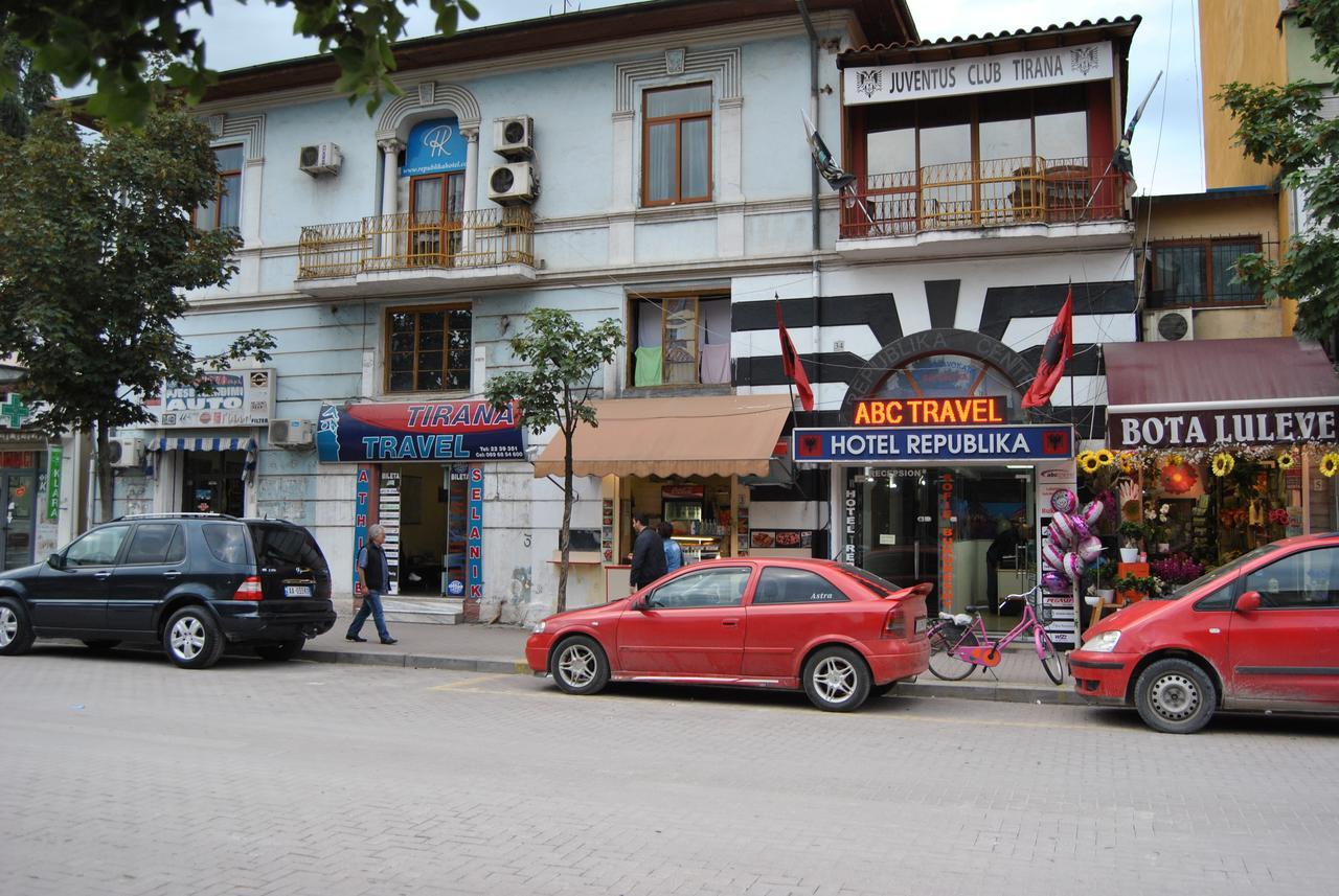Hotel Republika Tirana Exterior foto